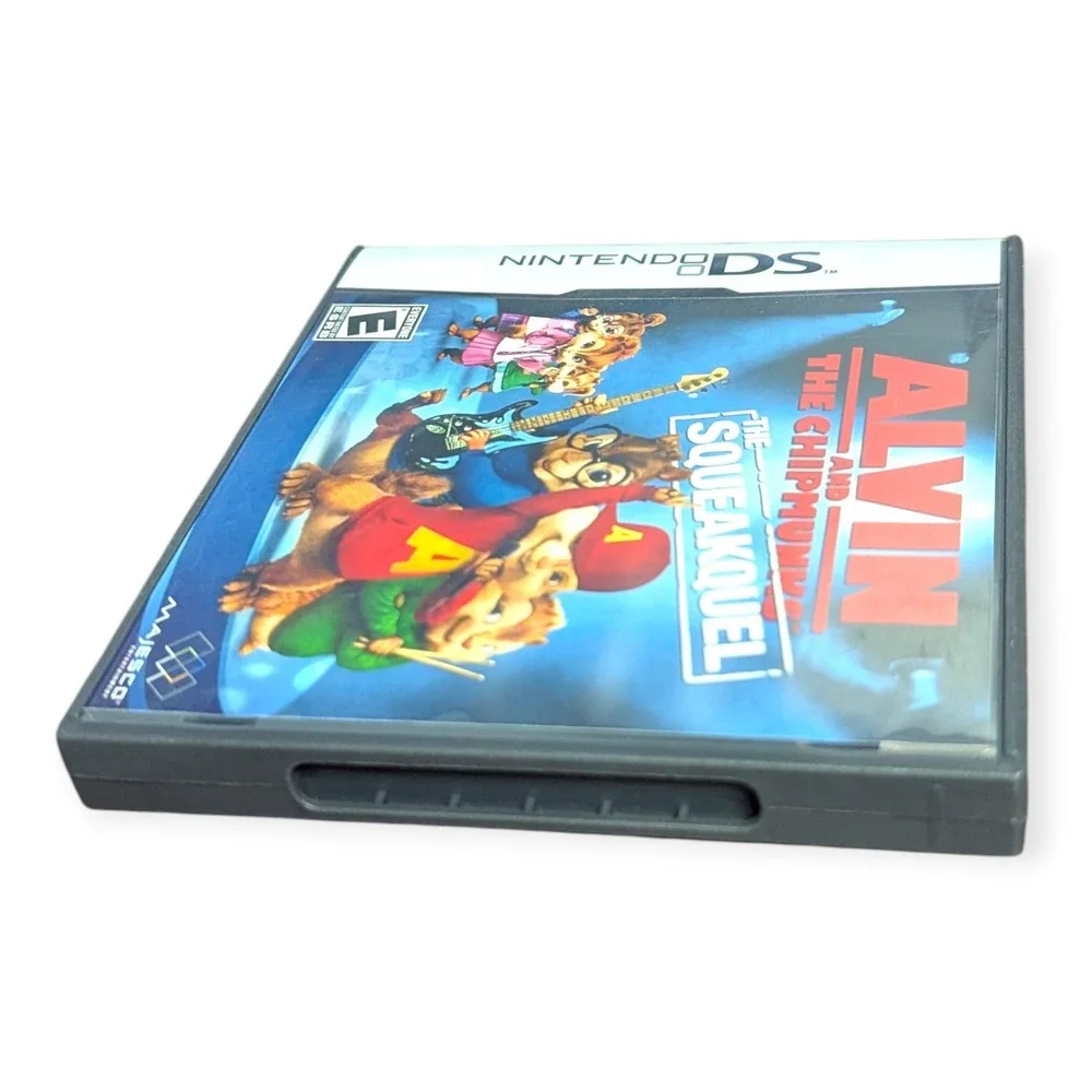 Alvin and the Chipmunks The Squeakquel Nintendo DS‎ Game Complete CIB